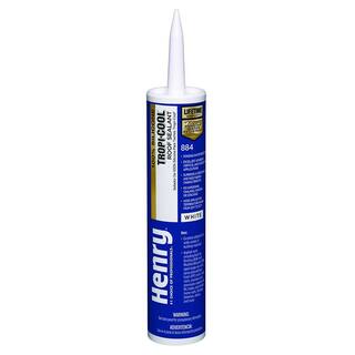 Henry 884 Tropi-Cool 100% Silicone Roof Sealant Caulk 10.1 fl. oz. HE884004