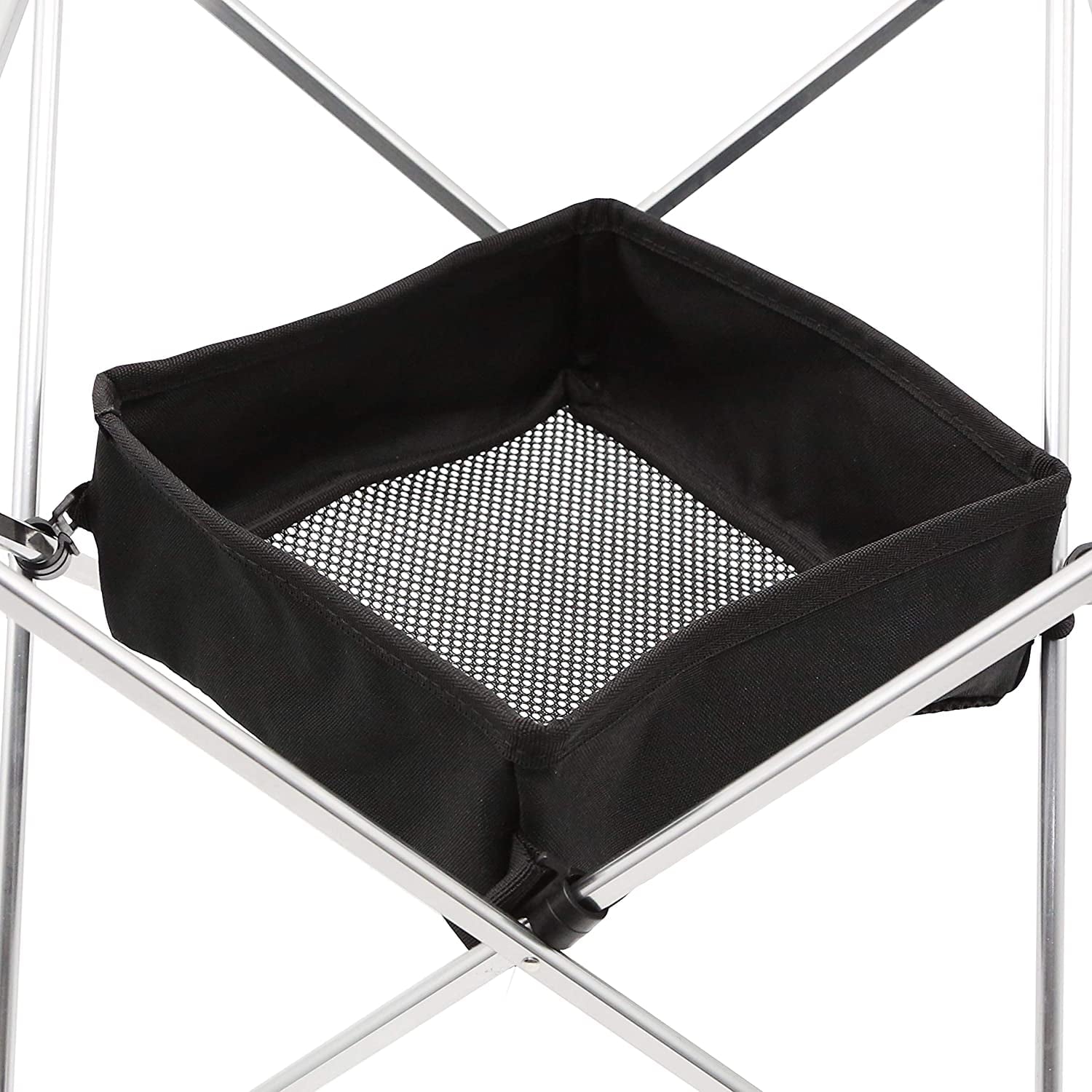 Beinou Portable Foldable Small Camping Table， Small Sizes Mesh Net Organizer to Put and Hold Small Items for Pop up Table， Beach Table， Picnic Table