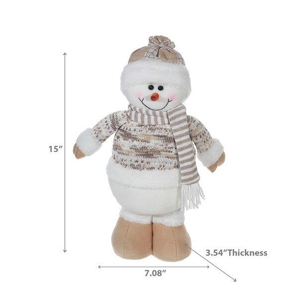 Snowman Plush Stander 15