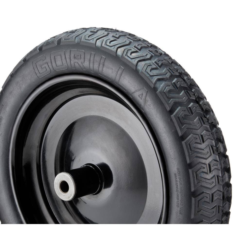 Gorilla 16 in. Flat Free Universal Wheelbarrow Tire GTNF-16WB