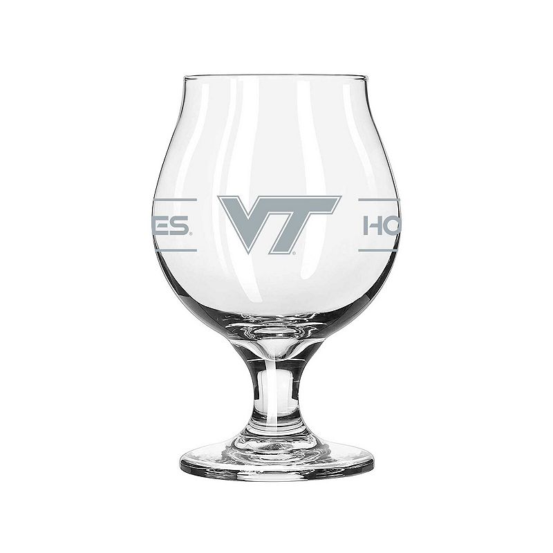 Virginia Tech Hokies 16oz. Belgium Glass