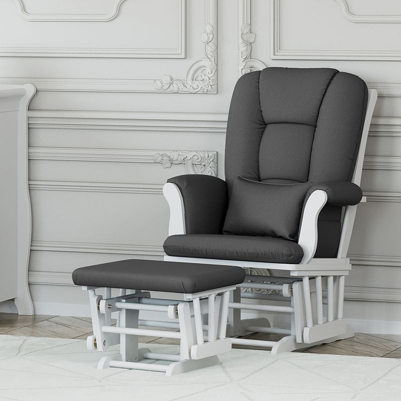 Storkcraft Tuscany Glider Chair and Ottoman