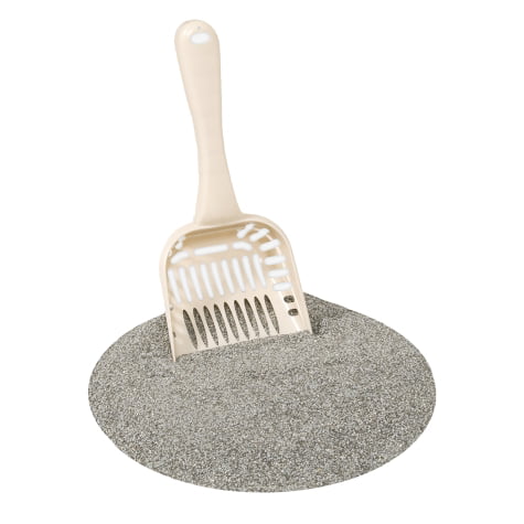 Petmate， Dove Cat Litter Scoop With Sifter， Giant， White