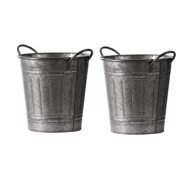 Manufacturer Of Best Quality Metal Garden Planter Outdoor Decoration Galvanized Flower Pots   Planters