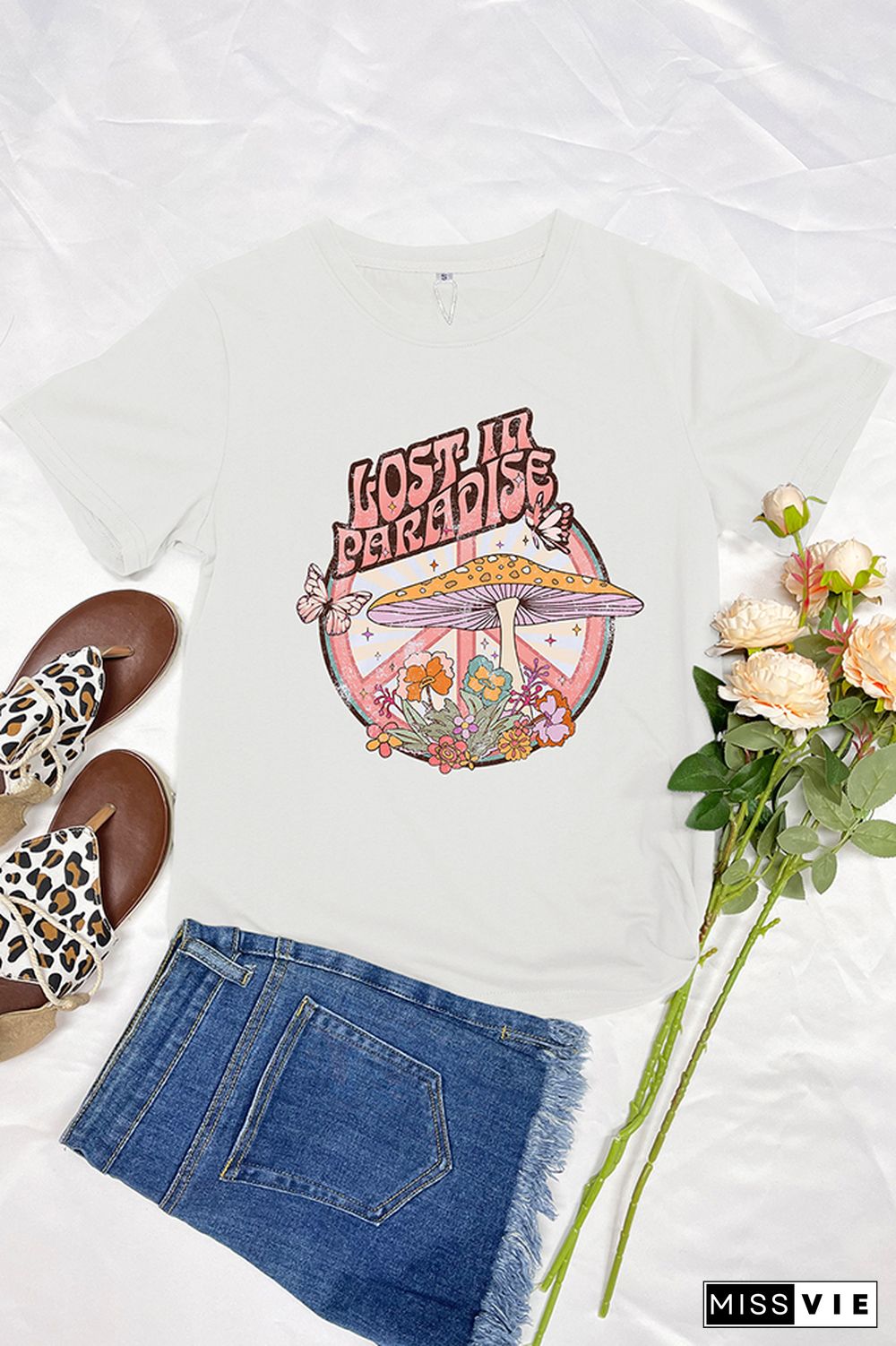 Lost In Paradise,Boho sublimation Graphic T-SHIRT Wholesale