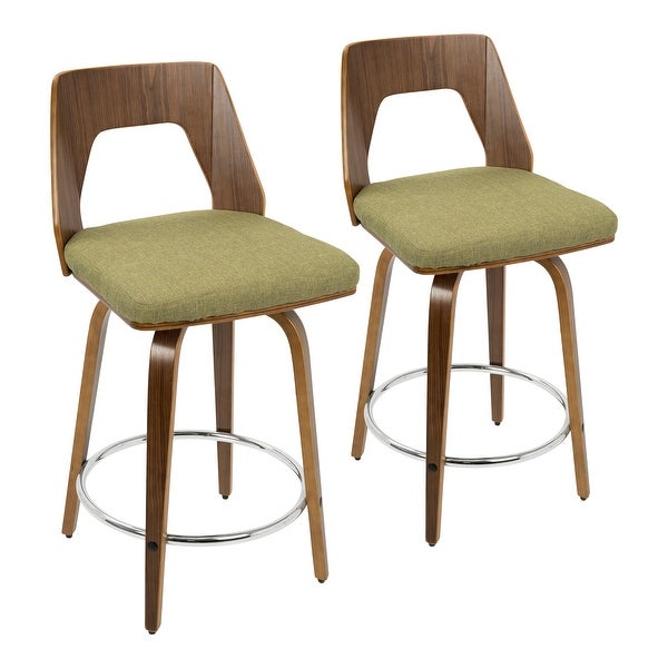 Carson Carrington Culnady Mid-century Modern Counter Stool (Set of 2)