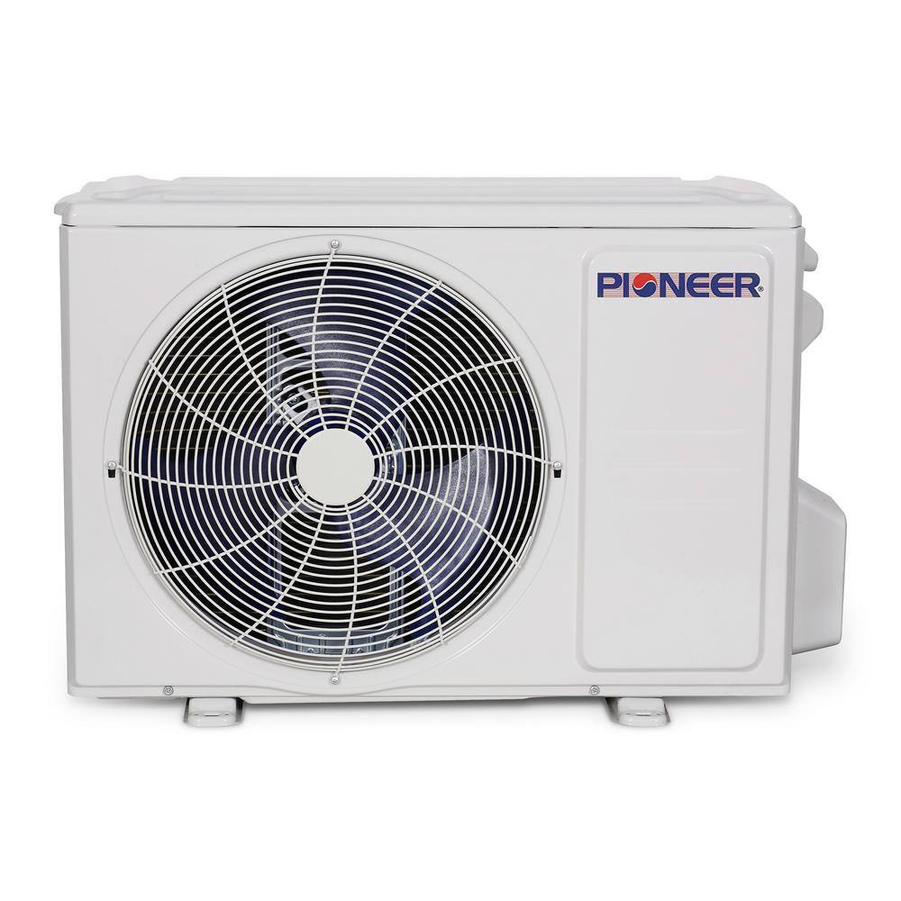 Pioneer Inverter++ Energy-Star 12000 BTU 1 Ton Ductless Mini Split 21.5 SEER Wall-Mounted Air Conditioner wHeat Pump WYS012GMFI22RL-16