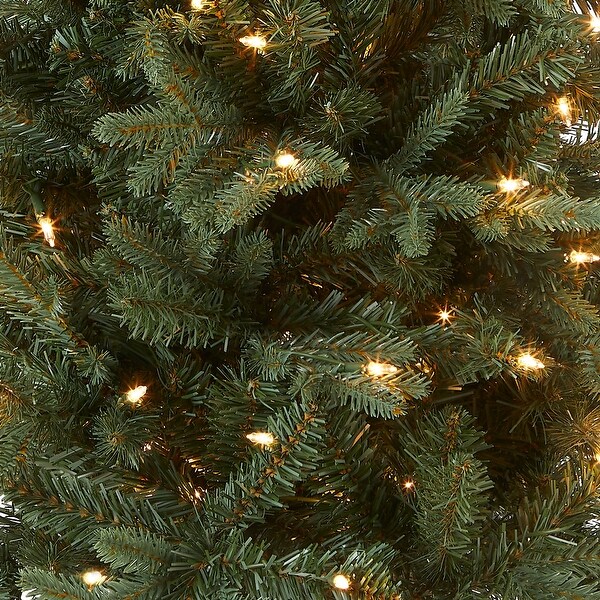 National Tree Company 4 ft. Burlap Christmas Tree with Clear Lights