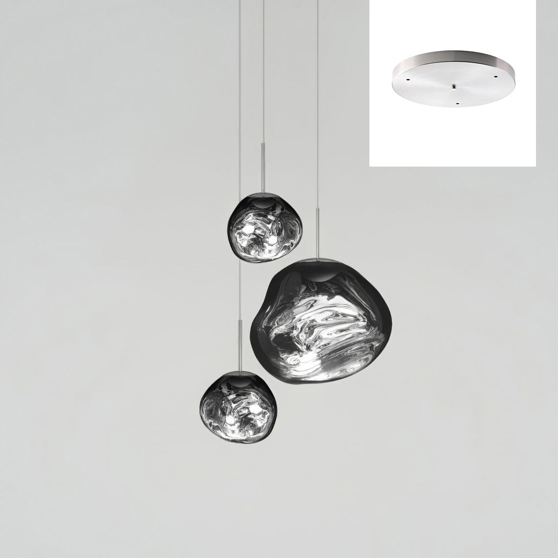 Multi Lava Round Pendant Lamp