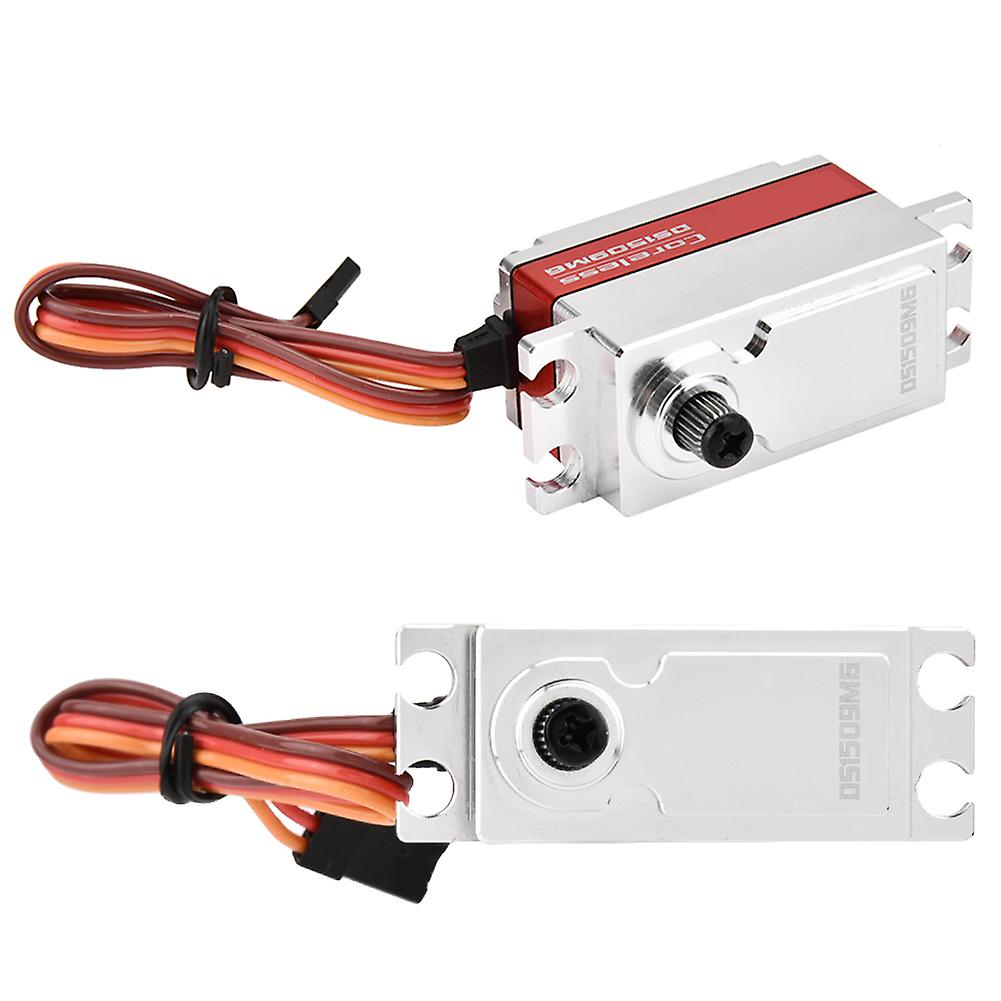 4.8-7.4v Coreless Metal Gear 12.8kg Digital Wing Low Profile Servo Rc Model