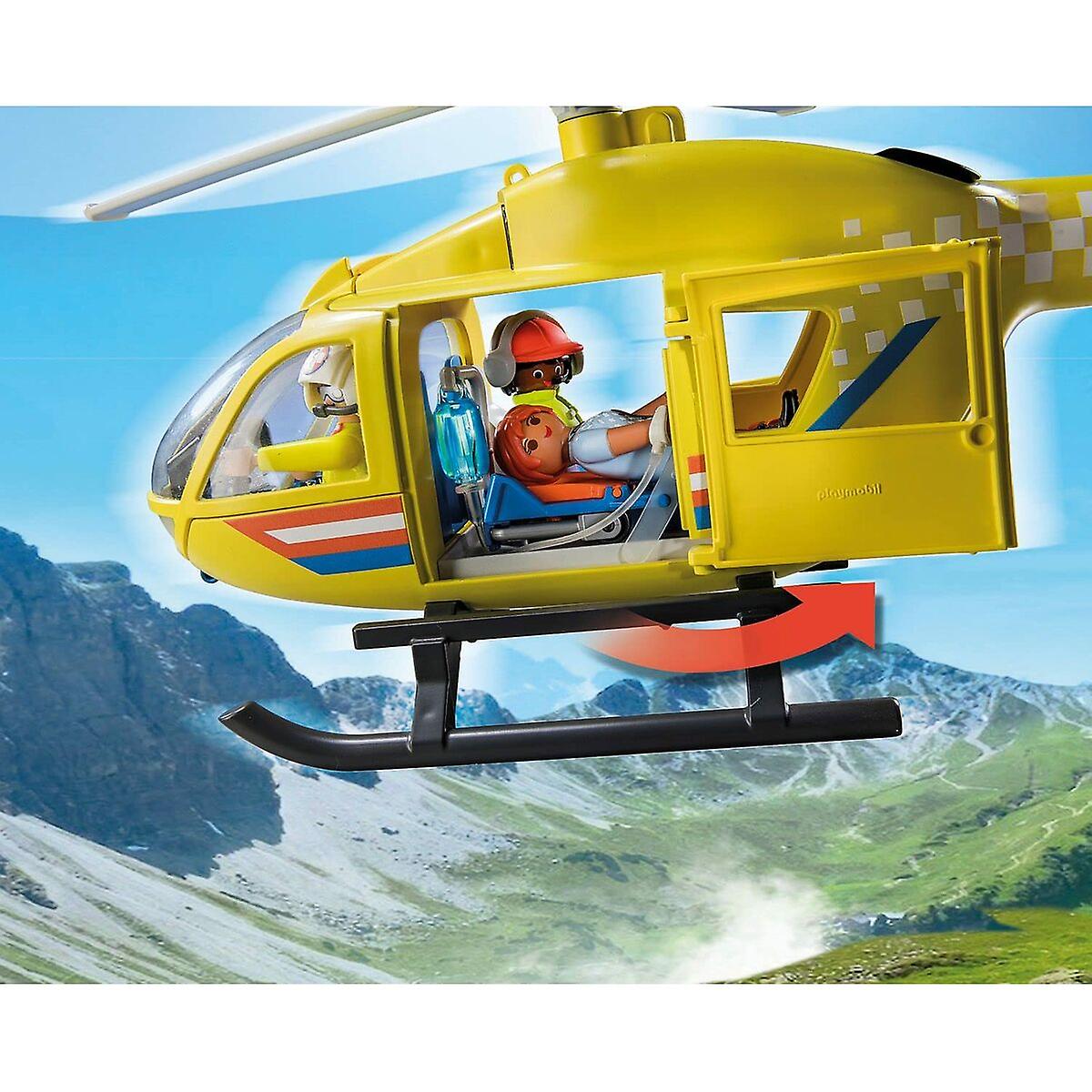 Playset Playmobil 71203 City Life Rescue Helicopter 48 Pièces