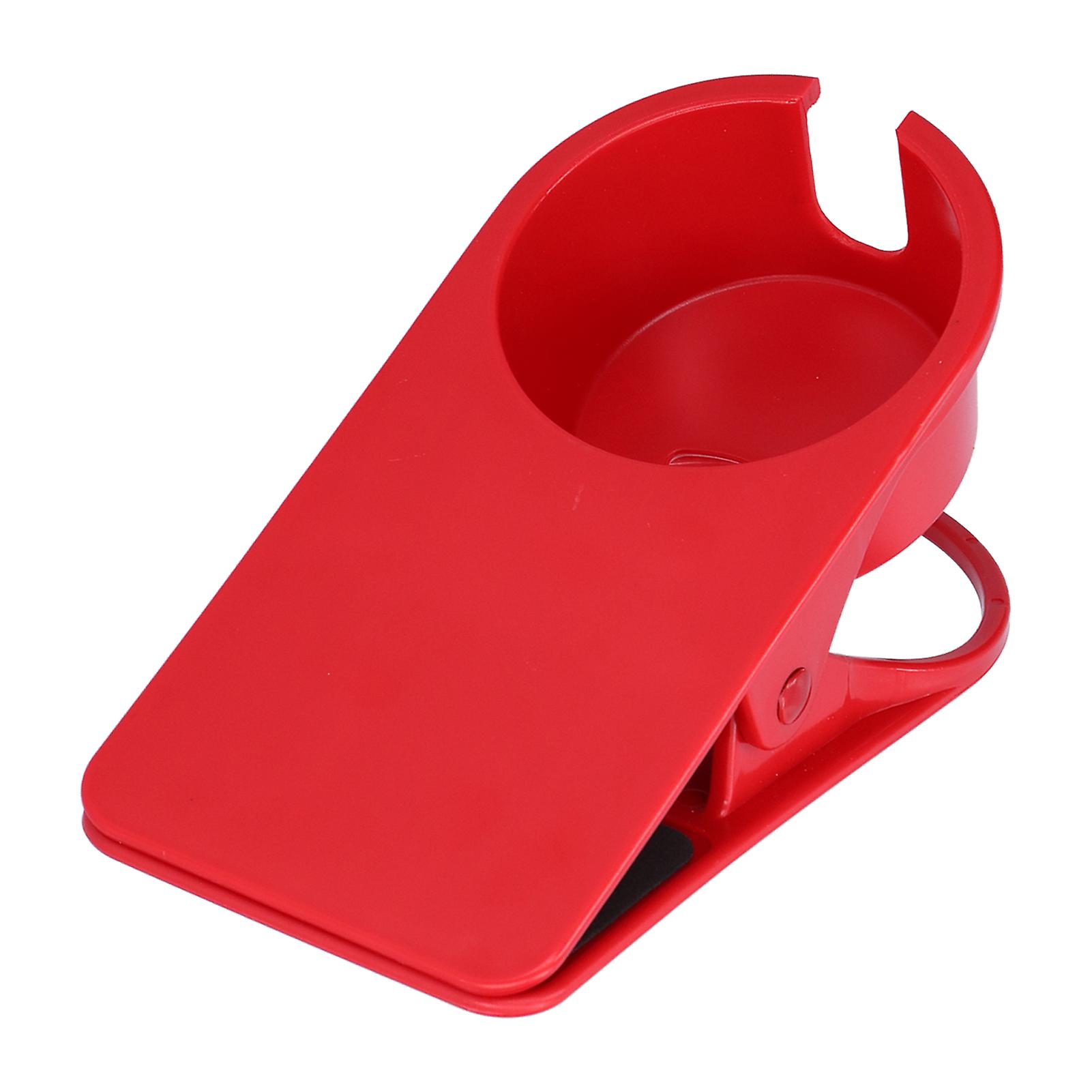 Drinking Cup Holder Stand Clamp Large Plastic Desk Side Clip For Computer Game Table