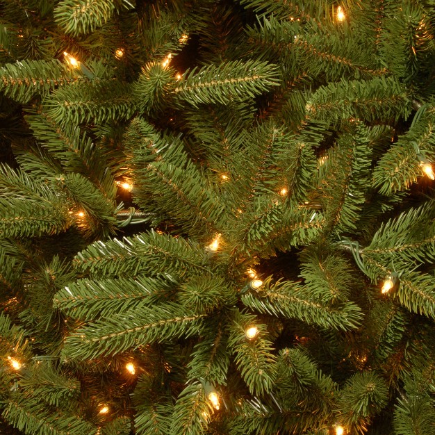 National Tree Company 7.5 Ft. Grande Fir Medium Tree With Clear Lights