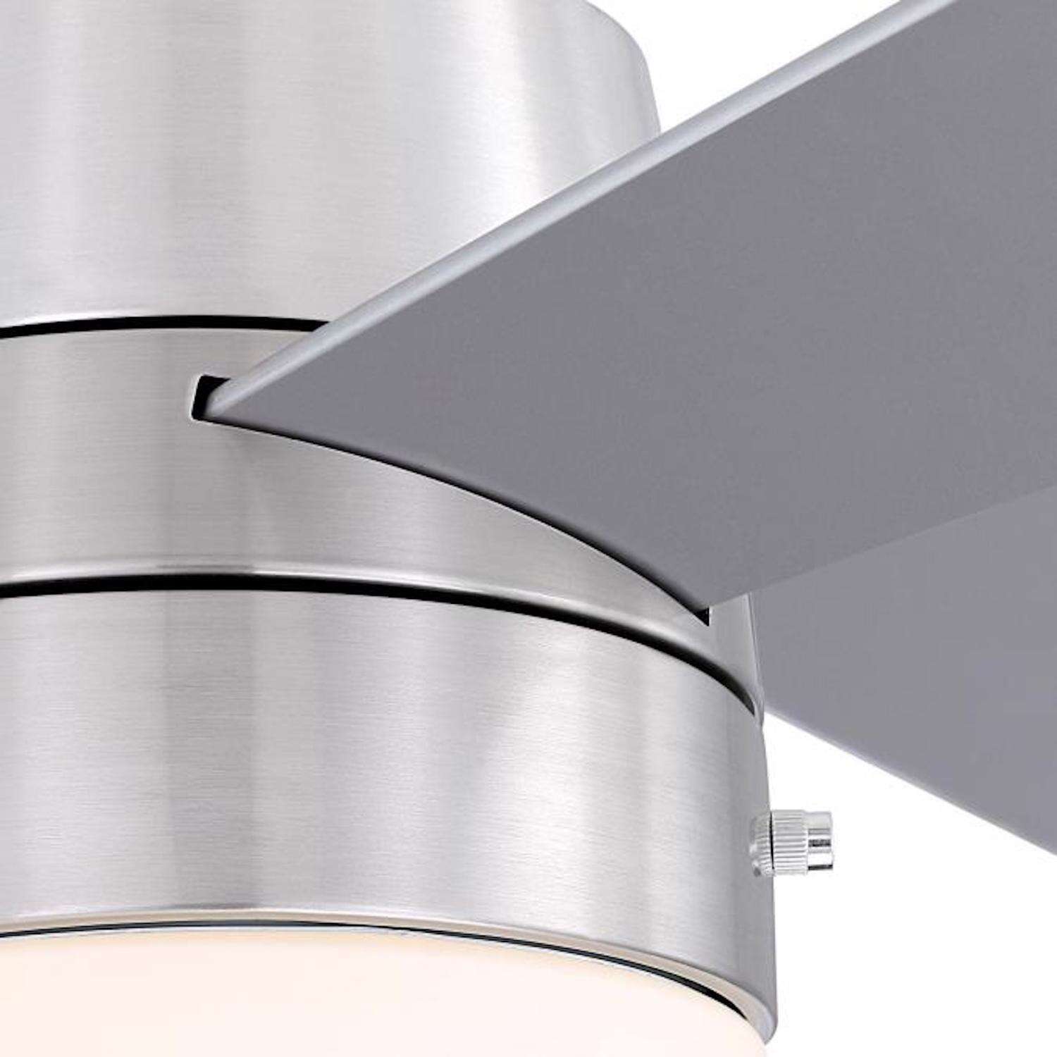 Westinghouse Brinley 52 in. Brushed Nickel Silver LED Indoor Ceiling Fan