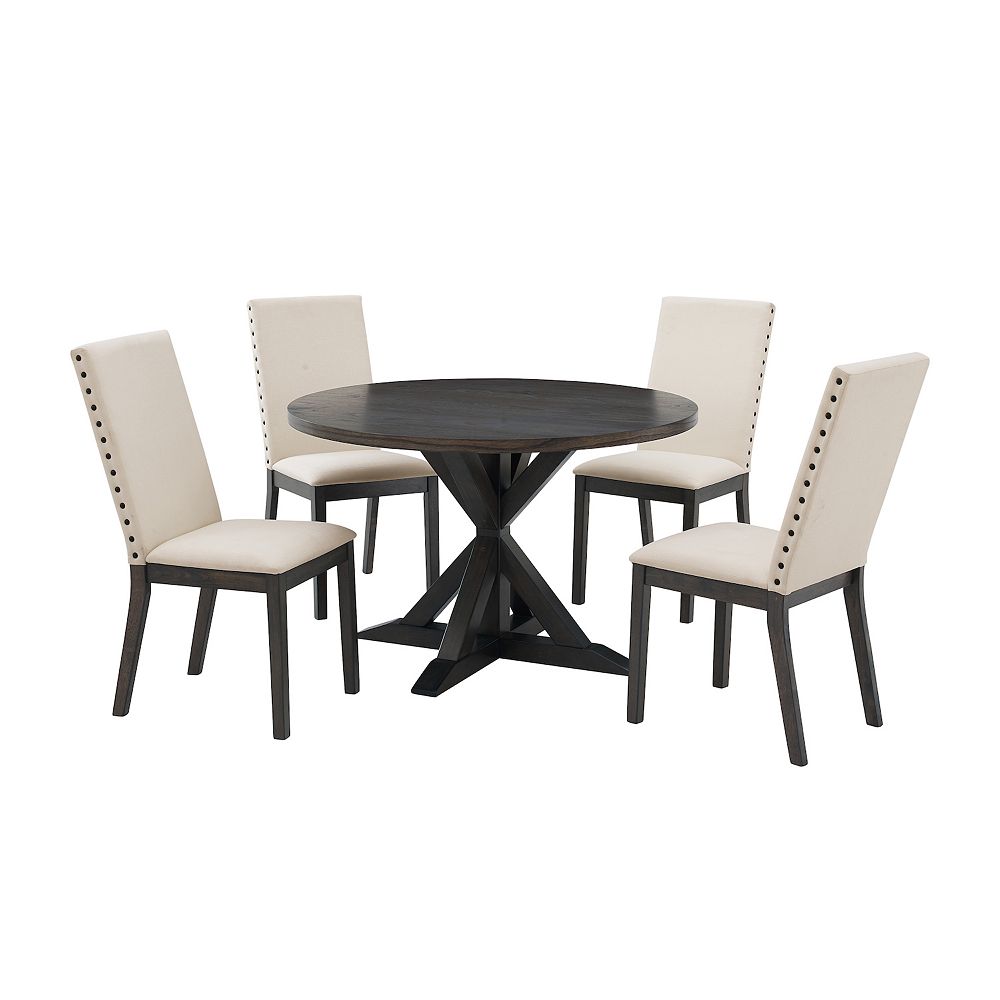 Crosley Hayden 5-piece Round Dining Set