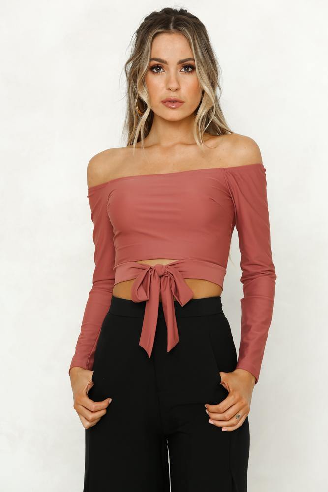 No Excuse Crop Top Blush