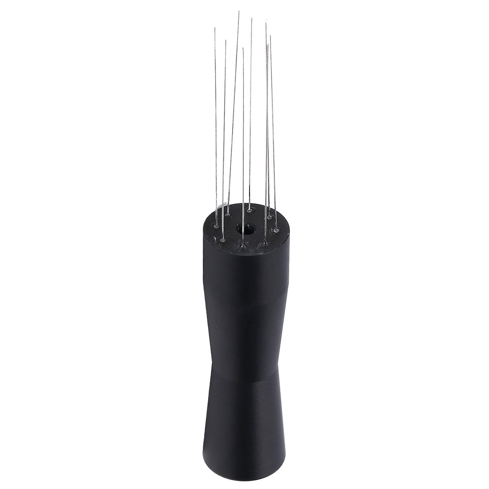 Professional Needle Distributor Portable Coffee Stirrer Coffee Powder Stirring Toolblack