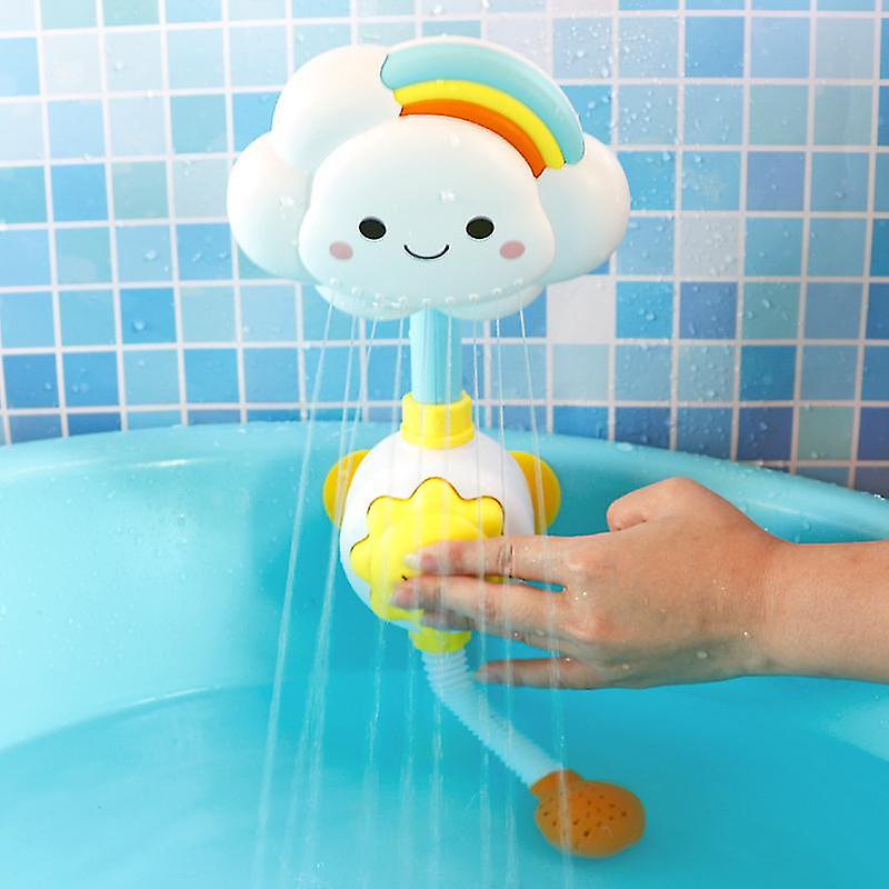 Cute Cloud Baby Bathtub Spray Toy Children's Bathroom Water Shower Gift Bathtub Toy