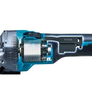 Makita 40V Max XGT Brushless Cordless 4-125 in. Angle Grinder with Electric Brake AWS Capable (Tool Only) GAG04Z