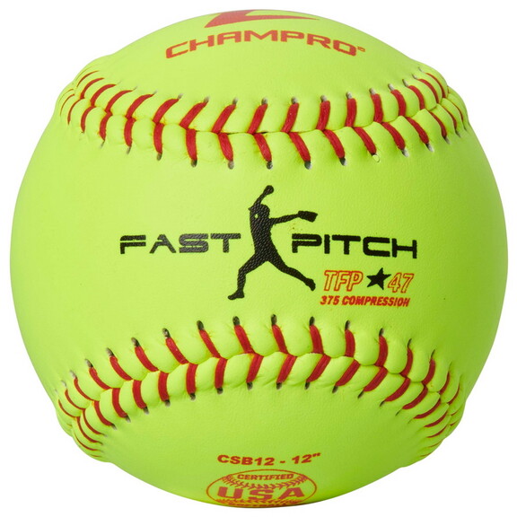 Champro CSB12 Asa/Usa Softball 12 Fast Pitch   Le...