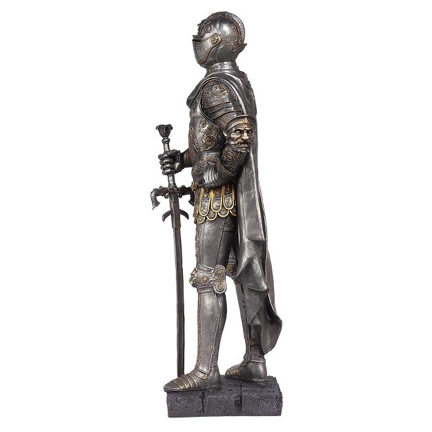 Design Toscano The King x27 s Guard Sculptural Half scale Knight Replica