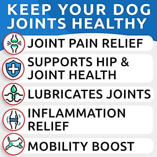 BarkandSpark Glucosamine Hip and Joint Care Dog Treats Supplement