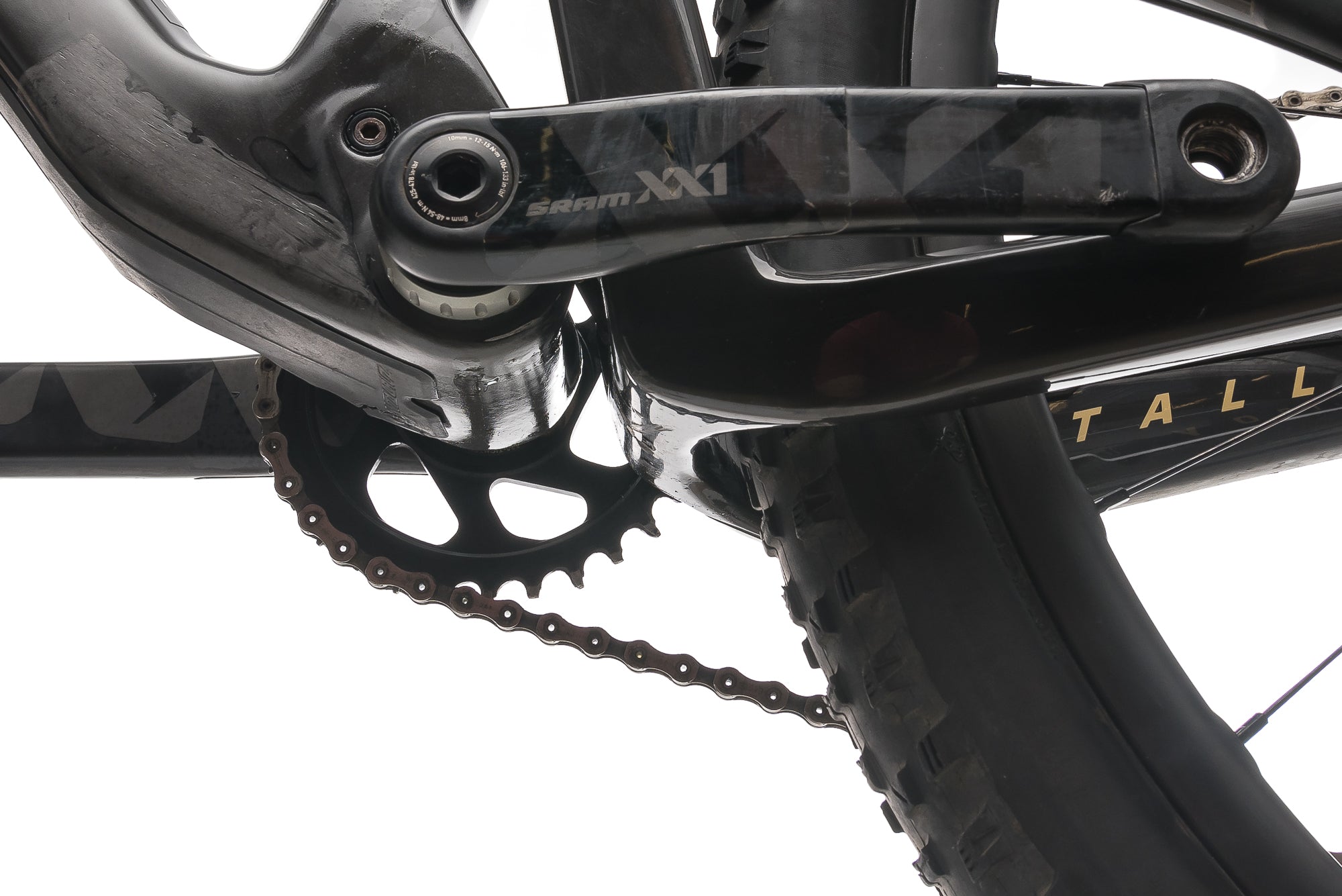 2018 Santa Cruz Tallboy CC Mountain Bike XX-Large Carbon SRAM XX1 Eagle Fox
