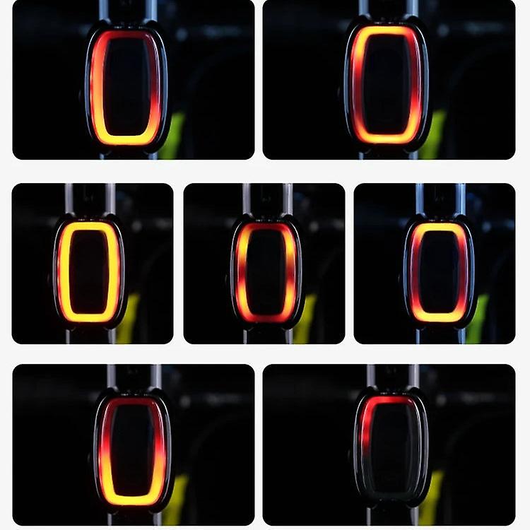 Smart bicycle led taillight