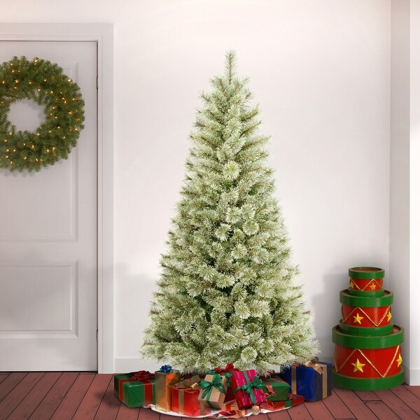 National Tree Company 6 ft. Artificial Arcadia Pine Christmas Hinged Tree