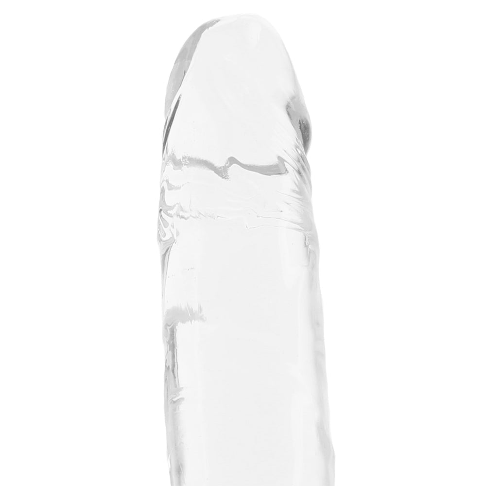 King Cock 6 Inch Dildo in Clear