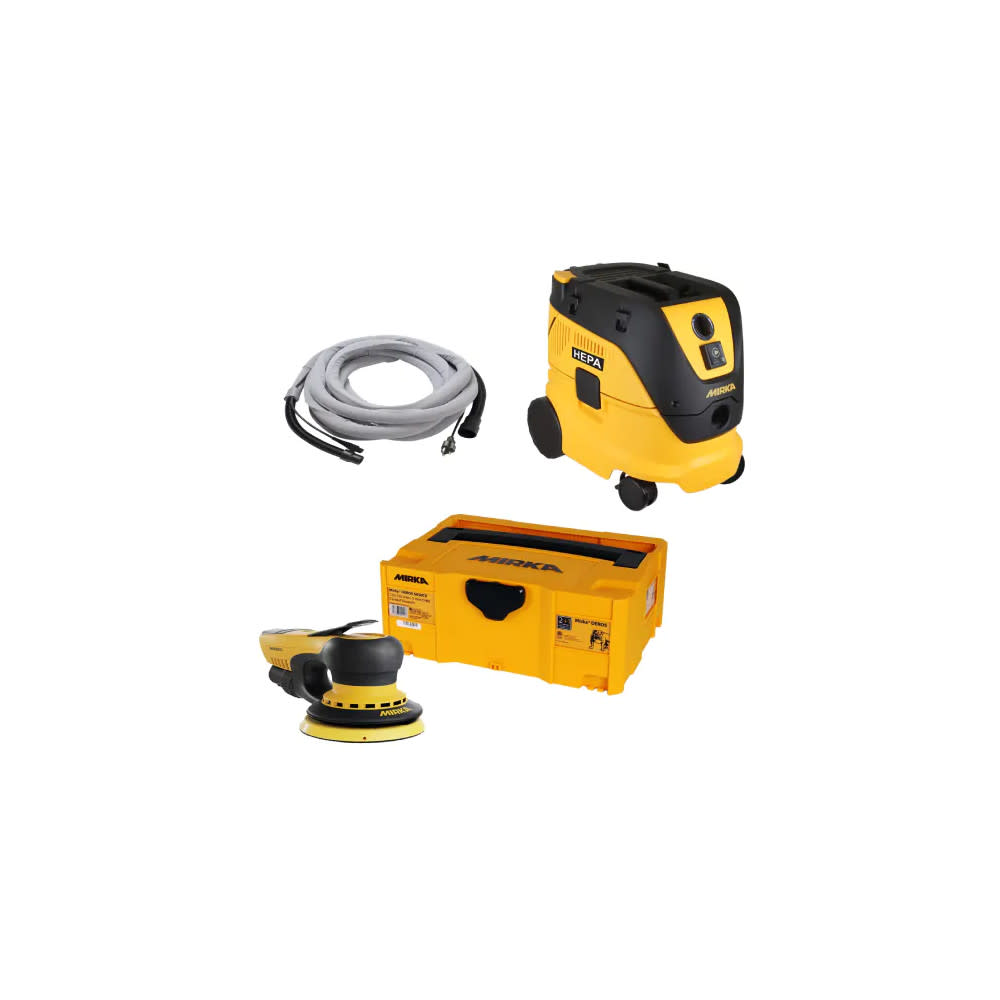 Mirka 5 5mm Orbit Sander Electric Dust Free Basic System ;