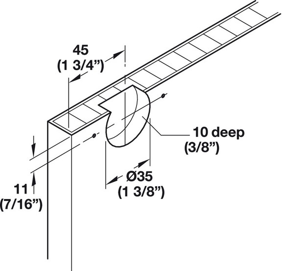 Hafele 405.82.215 Sliding Door Hardware  Hawa Clip...