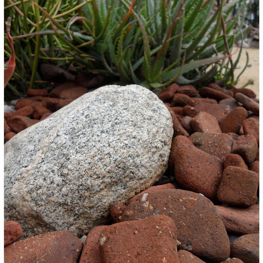 Rock Ranch 0.50 cu. Ft. 40 lbs. 12 in. to 1 in. Tumbled Clay Spanish Style Roof Tile for Landscaping and Gardening TRT-12-1-40