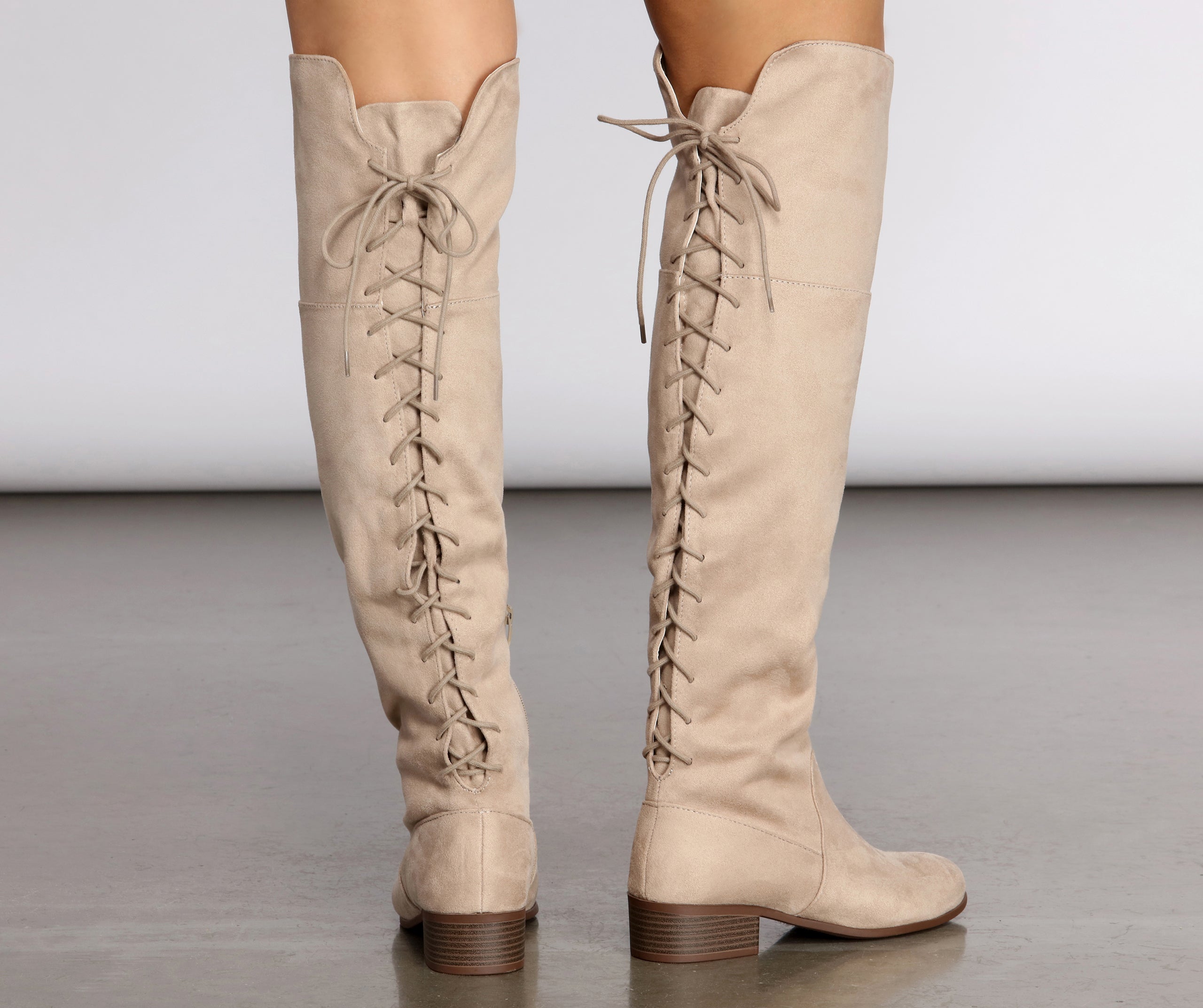 Much More Over The Knee Flat Boots