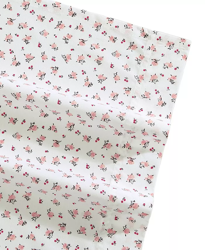 Betsey Johnson Baby Buds Cotton Percale 3 Piece Sheet Set， Twin