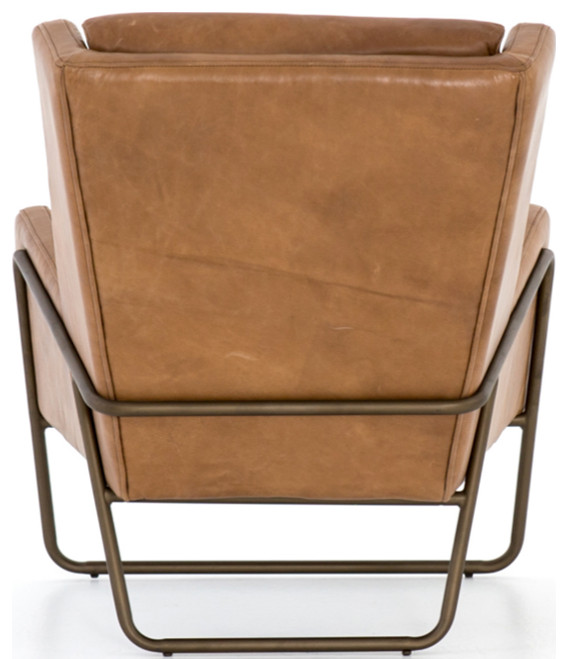 Wilbert Living Chair   Industrial   Armchairs And Accent Chairs   by Marco Polo Imports  Houzz