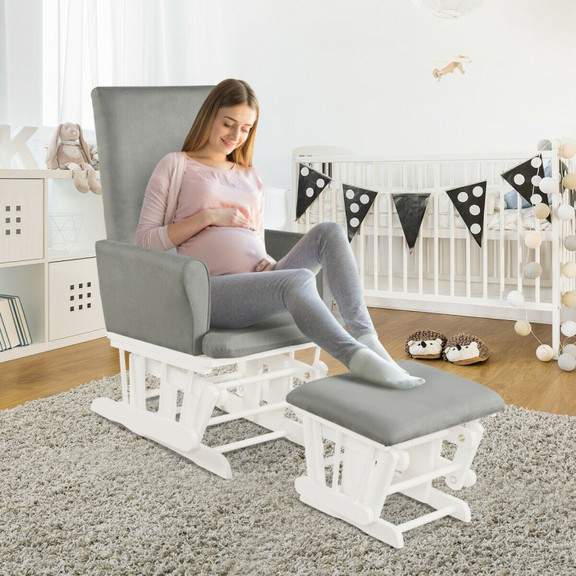 Costway 13496752 Baby Nursery Relax Rocker Rocking...