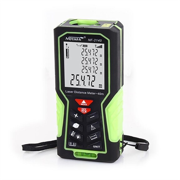 Noyafa Laser Distance Meter 131ft   1771/32in Acc...