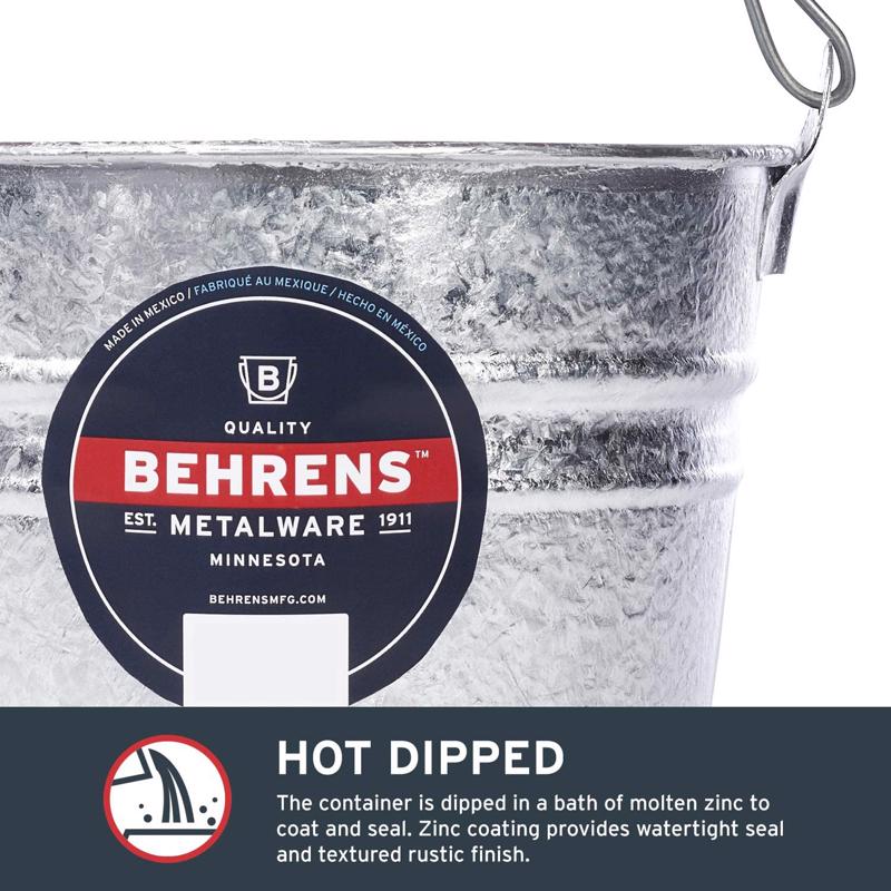 HOT DIPPED PAIL 5QT