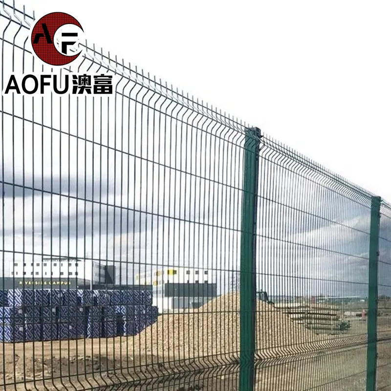 Factory Supply 3D PVC Coated Curved Galvanized Welded Wire Mesh Privacy Garden Bending Fence Panel For Sale