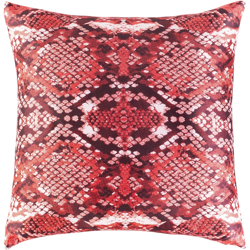 Artistic Weavers Cotulla Red Animal Print Throw Pillow