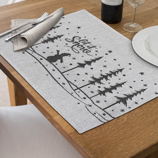 Tapestry Placemat Let It Snow 13 X 18