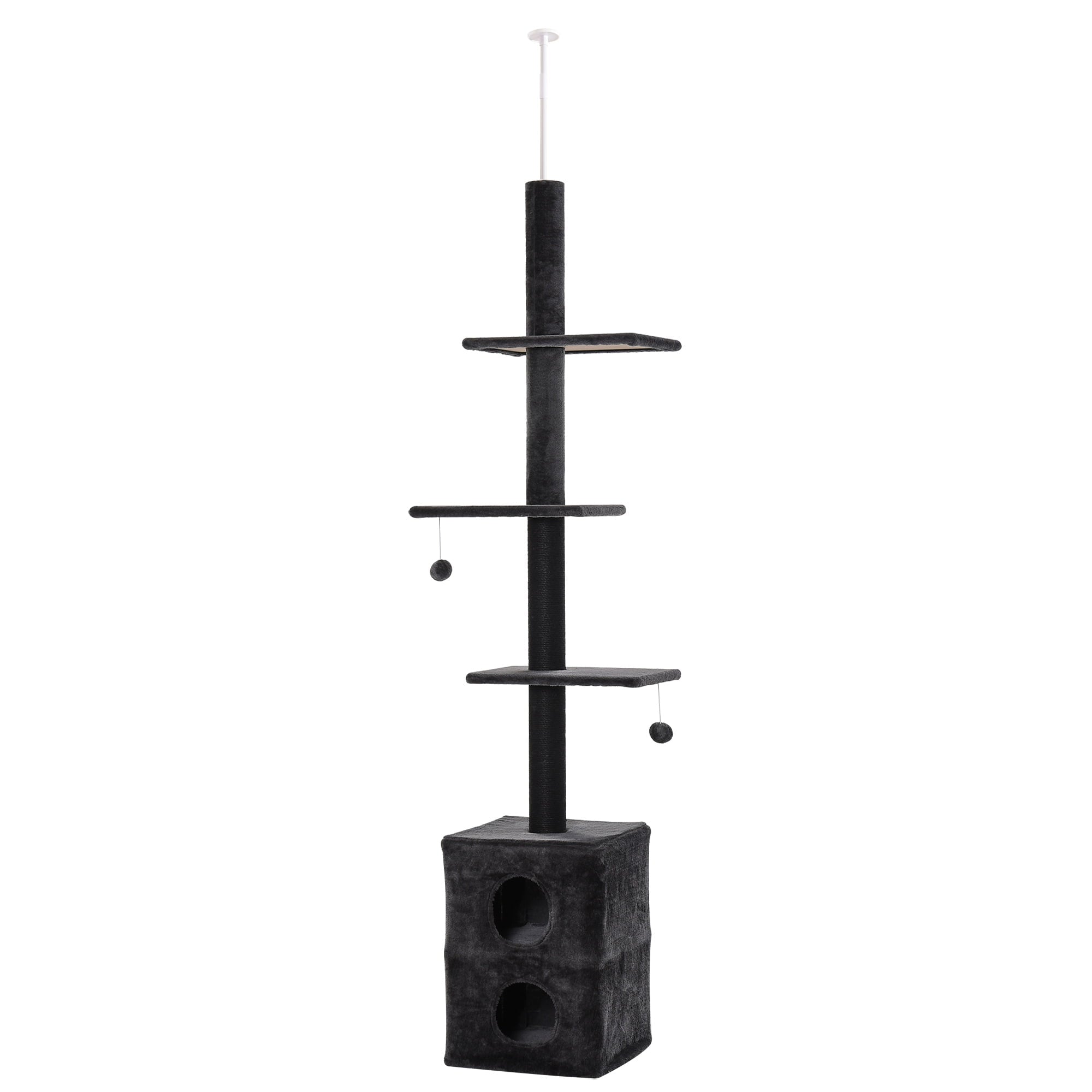 PawHut Cat Tower Multi-level Scratching Post  86.5