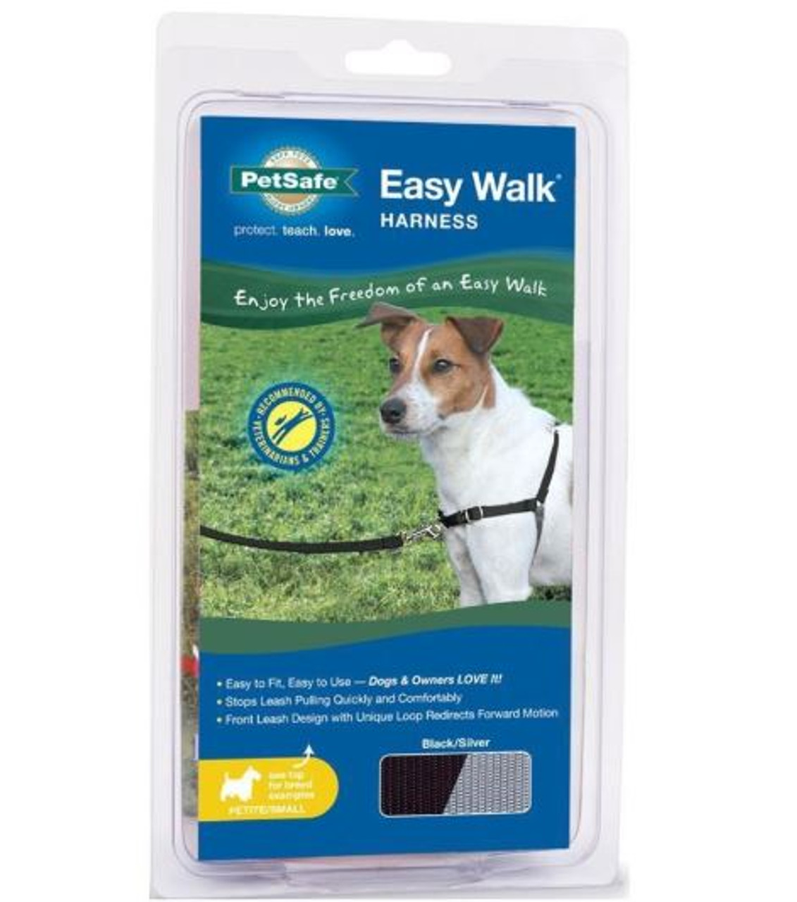 Petsafe Easy Walk Dog Harness， Black