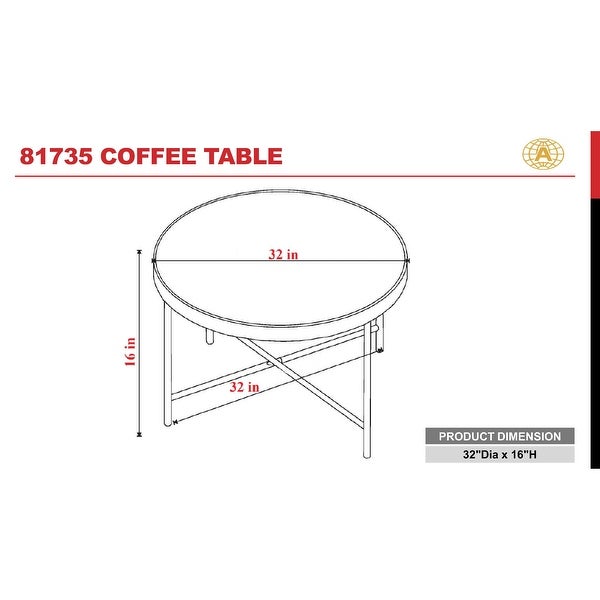 Industrial Style Coffee Table， 32