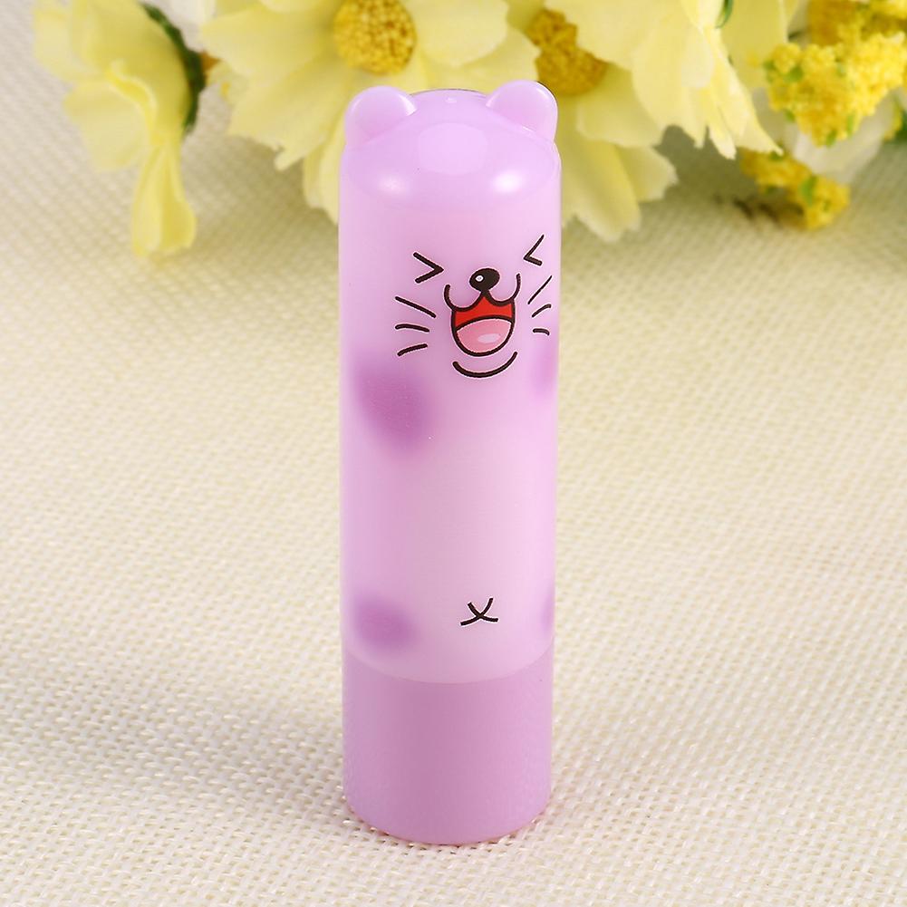 Women Men Kids Cute Animal Cartoon Moisturize Colorless Cosmetic Lipstick Lip Balm Pomade