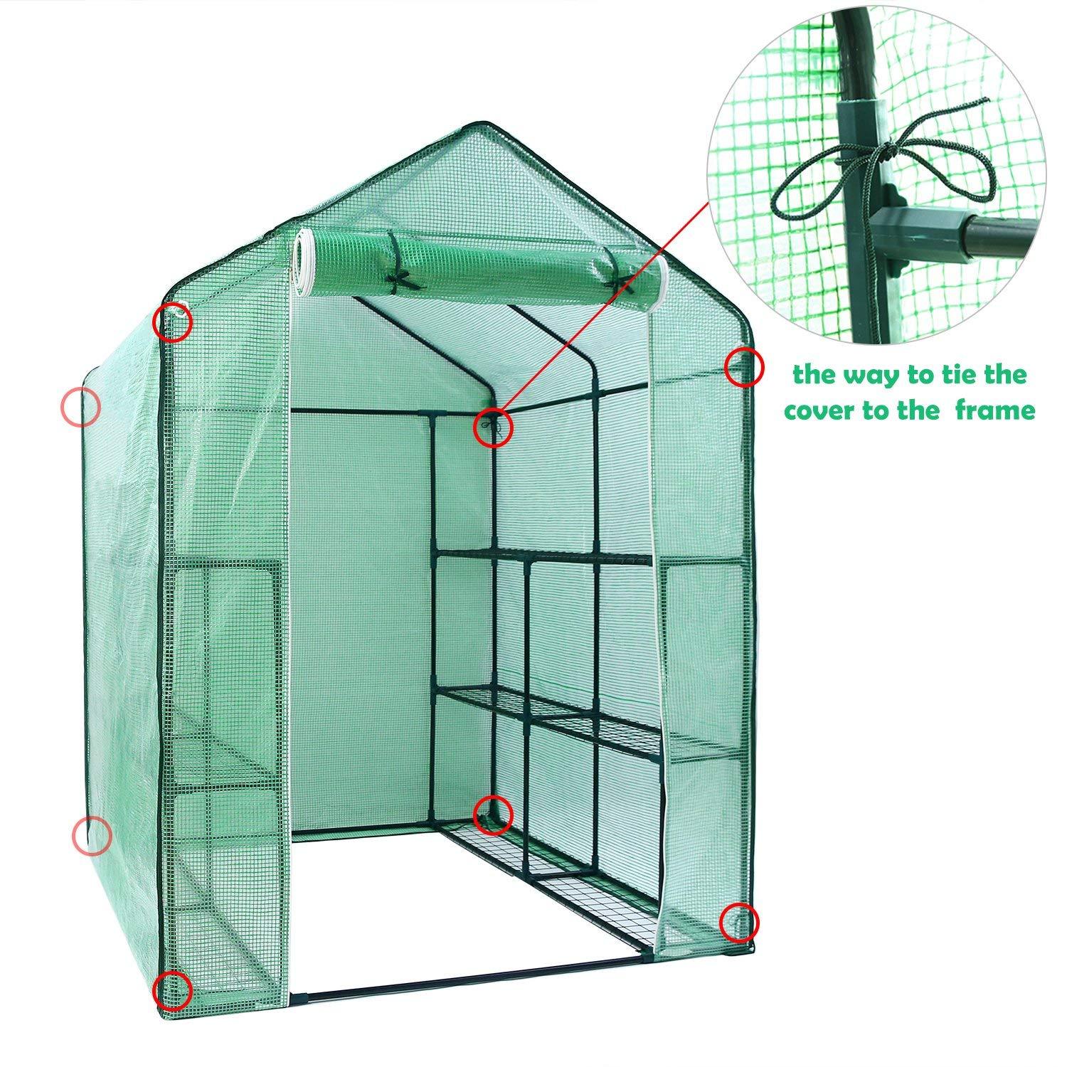 Greenhouse - Large Walk In Portable Indoor Outdoor Greenhouse