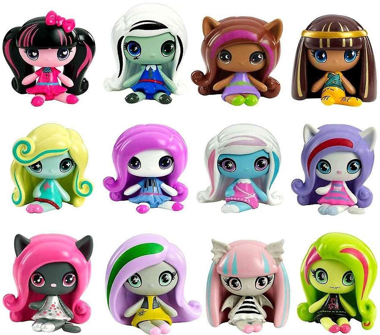 3-Pack Monster High Minis Mystery Pack Figure Doll Blind Bag S1