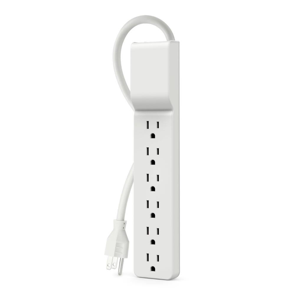 Belkin 6-Outlet 4 ft. Cord HomeOffice Surge Protector BE106000-04