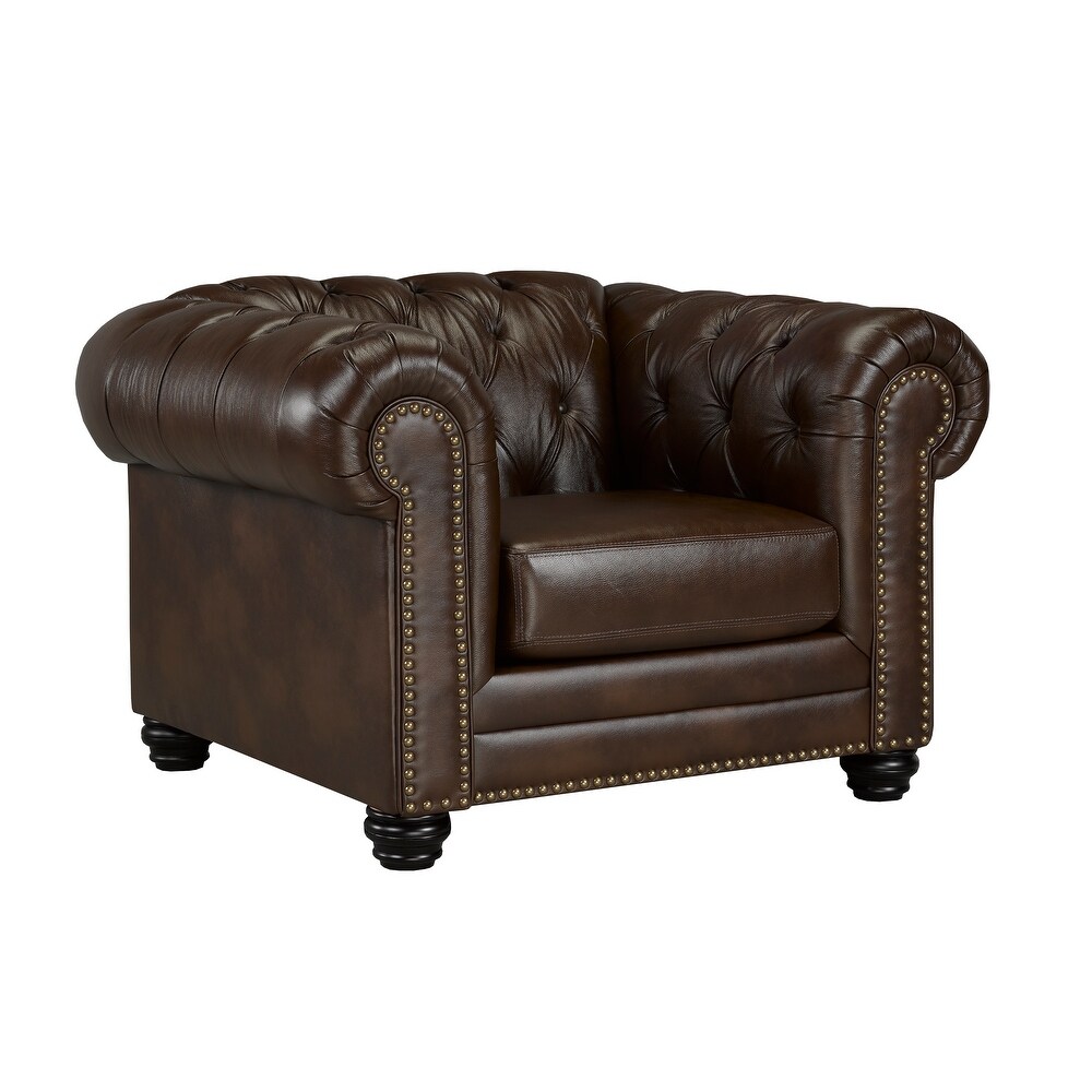 Maryport Top Grain Leather Sofa/Loveseat/Armchair